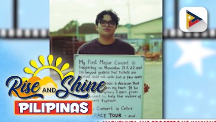 TALK BIZ | Singer-songwriter Dionela, mapupunta ang proceeds ng kanyang "Grace Tour" sa mga naapektuhan ng Bagyong #TinoPH at #UwanPH