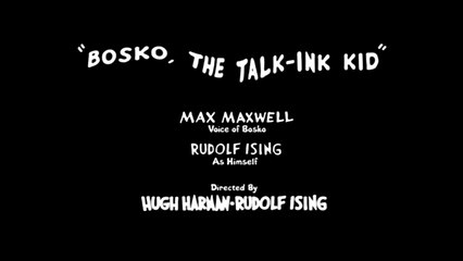 Looney Tunes - S1929E01 - Bosko the Talk-Ink Kid