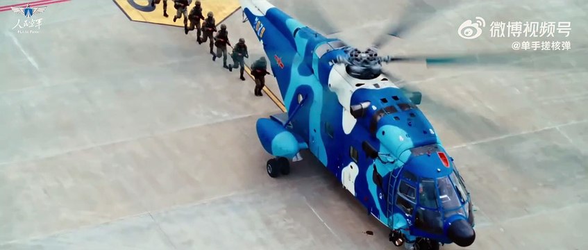 Vídeo de la PLAAF donde aparece el dron GJ-11