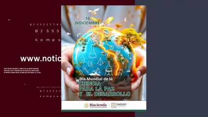 INDEP conmemora el Día Mundial de la Ciencia para la Paz y el Desarrollo este 10 de noviembre