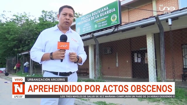 APREHENDIDO POR ACTOS OBSCENOS