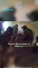 Ladrón cae del techo directo en las manos del SWAT en Florida