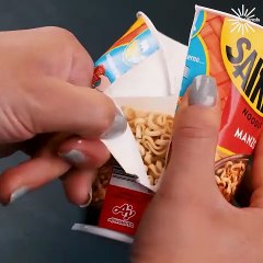 Find out the real ingredients of food commercials!