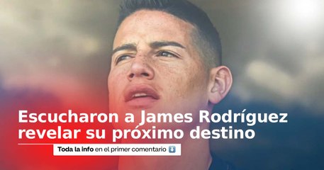 Escucharon a James Rodríguez revelar su próximo destino antes del Mundial 2026