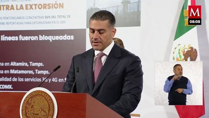 Harfuch informa plan para acabar con extorsiones desde cárceles federales