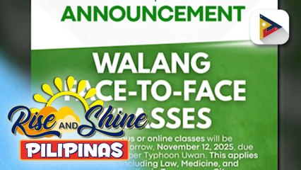 Face-to-face classes sa Tuguegarao City, suspendido ngayong araw