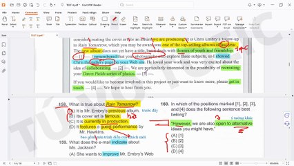 GIẢI CHI TIẾT ĐỀ YBM TOEIC READING 2025 HÀN QUỐC MỚI NHẤT TEST 4 PART 7