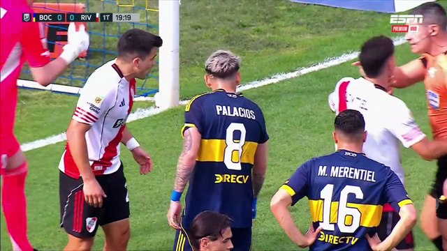 Boca Juniors 2 vs River Plate 0 | 1T | Fecha 15 | Clausura 2025.