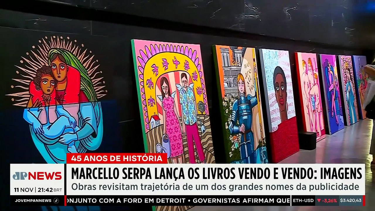 Marcello Serpa, um dos grandes nomes da publicidade, lança dois livros