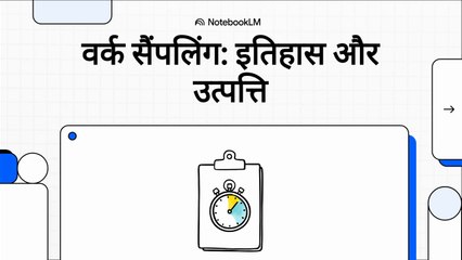 2 Work Sampling (WS) - History & Origins (HI)