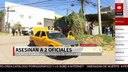 Actualización sobre asesinato a mujeres oficiales de la Policía Vial en Jalisco