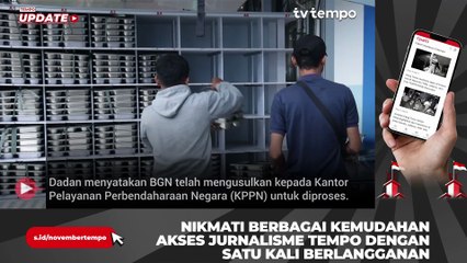 Gaji Kepala Dapur MBG Belum Dibayar, BGN Janji Tuntaskan Pekan Ini