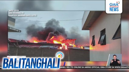6 na classroom sa eskuwelahan sa Brgy. Conel, nasunog; P2-M halaga ng pinsala, naitala | Balitanghali