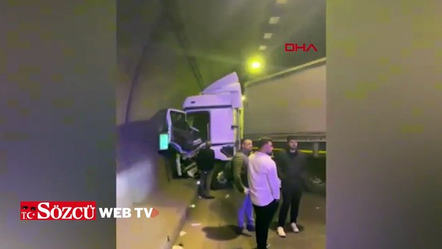 Osmaniye’de yolcu otobüsü ile TIR, tünelde çarpıştı: 5 yaralı