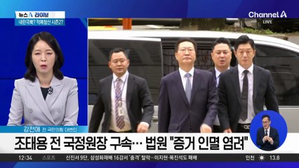 조태용 전 국정원장 구속…법원 “증거 인멸 염려”