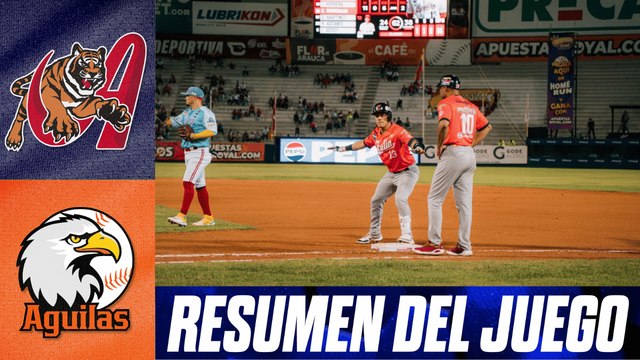 Resumen del juego Tigres de Aragua vs Águilas del Zulia | 11 de noviembre de 2025. 🔥⚾