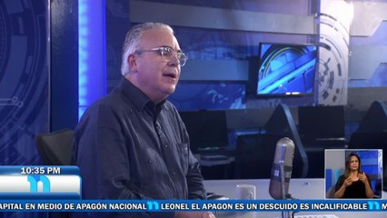 Periodista Roberto Cavada llama a prudencia en declaraciones de políticos sobre apagón nacional