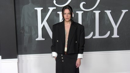 Riley Keough attends the red carpet premiere of Netflix's "Jay Kelly" in Los Angeles