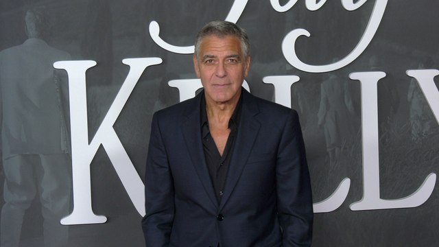 George Clooney attends the red carpet premiere of Netflix's Jay Kelly in Los Angeles