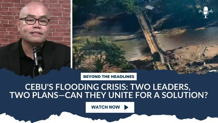 Cebu's Flooding Crisis: Two Leaders, Two Plans—Can They Unite for a Solution?