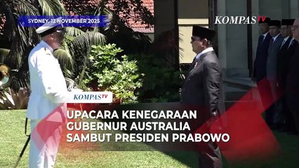Presiden Prabowo DIsambut Upacara Kenegaraan Bertemu Gubernur Jenderal Australia Sam Mostyn