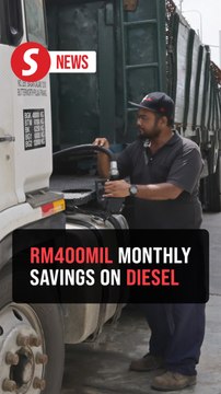 Targeted diesel subsidy saves RM400mil a month, Dewan Rakyat told