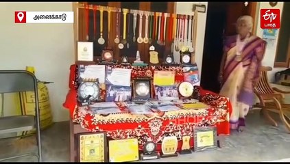 'சாதிக்க வயது தடை இல்லை' தடகள போட்டியில் சாதிக்கும் 74 வயது பாட்டி!