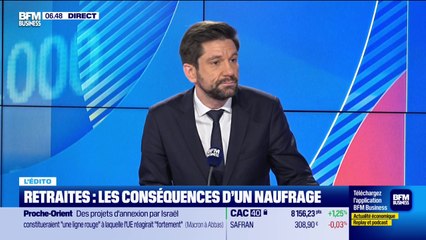 L’Edito de Raphaël Legendre : Retraites, les conséquences d'un naufrage - 12/11