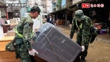 鳳凰颱風豪雨夜襲宜蘭蘇澳 國軍第三作戰區40官兵助撤離