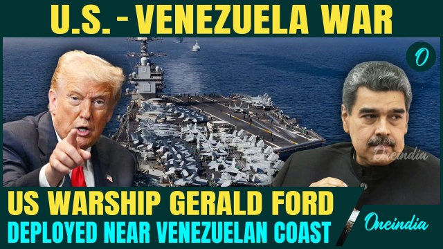 U.S-Venezuela War BREAKING: Trump DEPLOYS Warship USS Gerald Ford Near Venezuela | Maduro SHOCKED