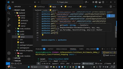 📖 Today’s Class: Building Complete Admin — Add Product (Frontend + Backend) 📅 Skillwaala’s Free Full Stack Web Development Course