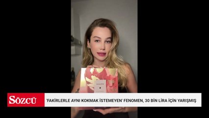 “Fakirlerle aynı kokmak istemiyorum” diyen fenomen 30 bin lira için bilgi yarışmasına katılmış