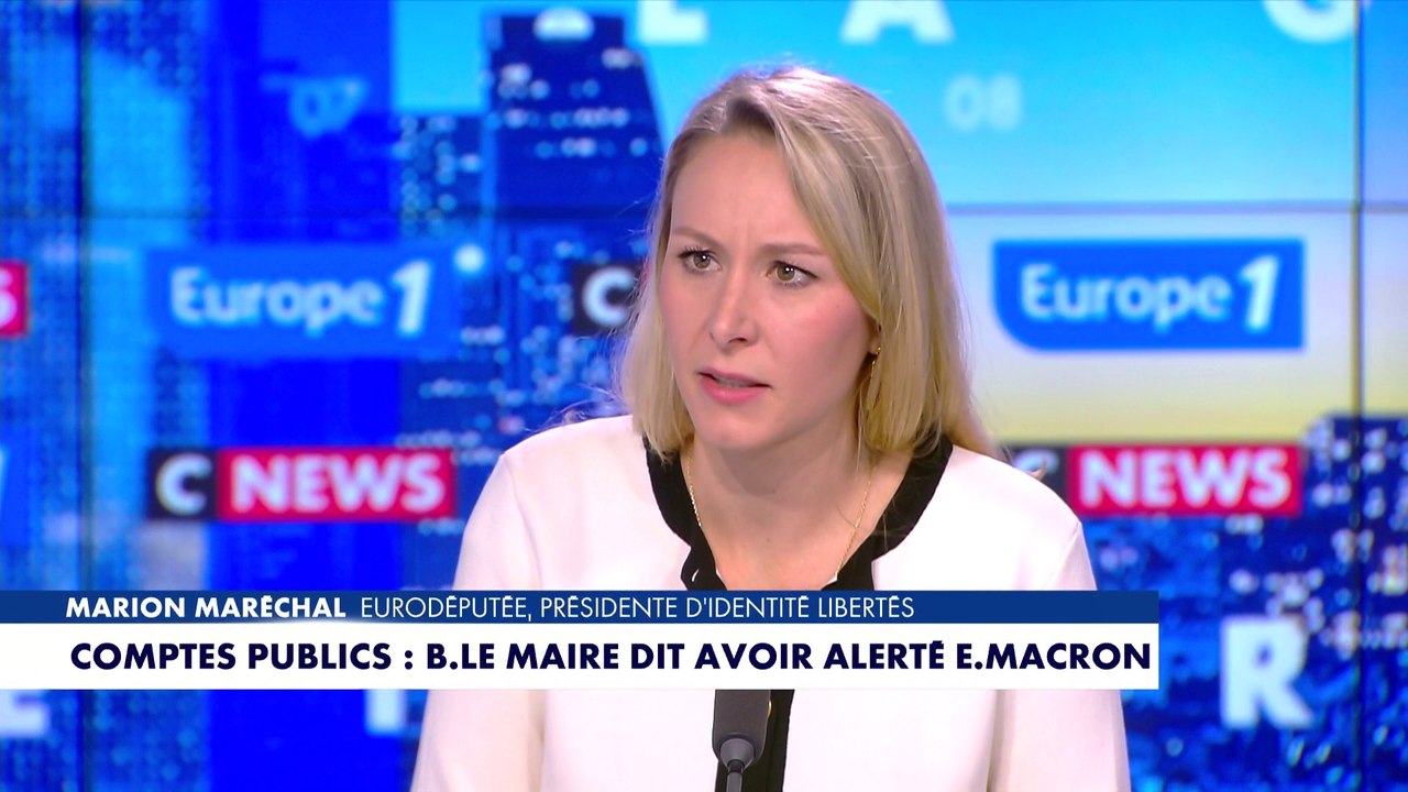 Marion Maréchal évoque le sujet de la réforme des retraites