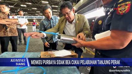 Detik-Detik Menkeu Purbaya Turun Langsung Sidak Bea Cukai Pelabuhan Tanjung Perak