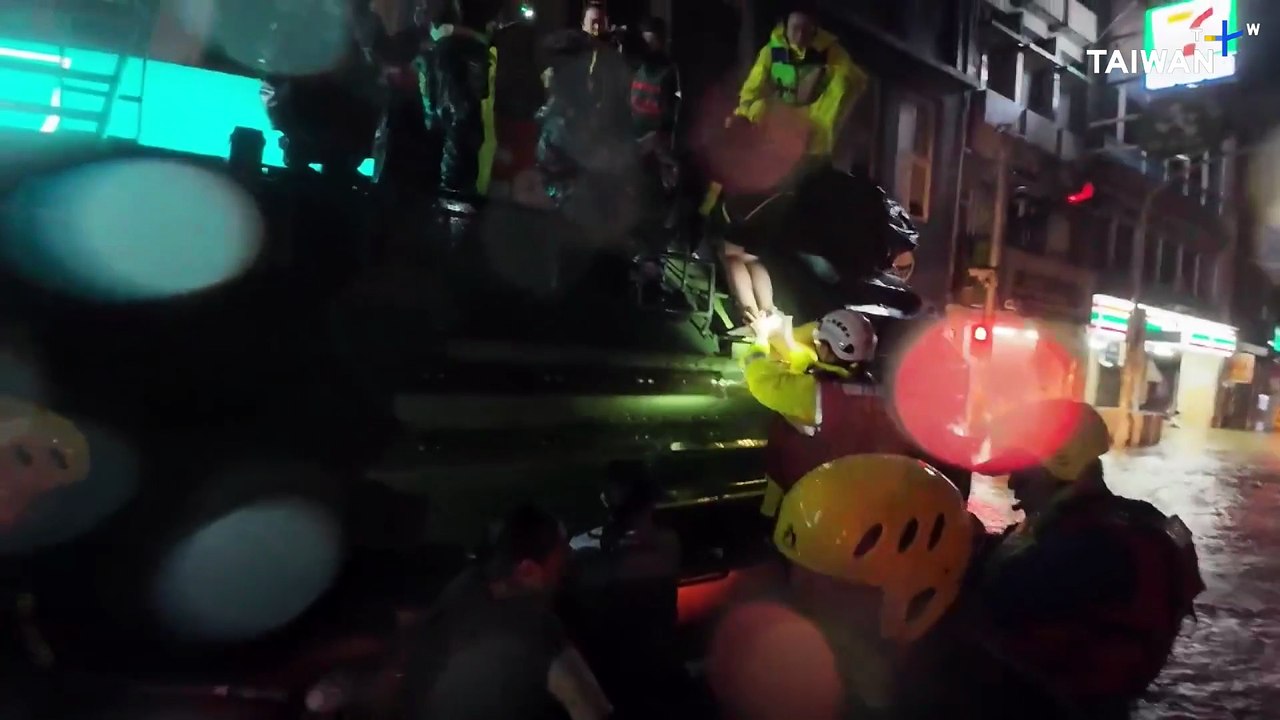 Tropical Storm Fung Wong Hammers Parts of Taiwan