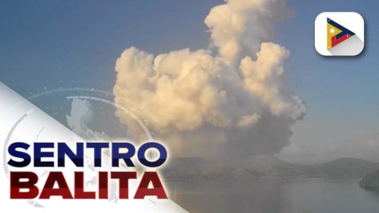 Bulkang Taal, nagkaroon ng minor phreatomagmatic eruption