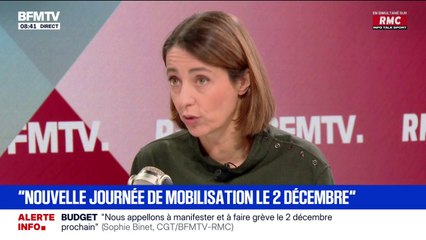 Budget 2026: la CGT appelle à "faire grève et manifester le 2 décembre prochain"