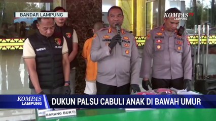 Dukun Palsu Cabuli Anak di Bawah Umur