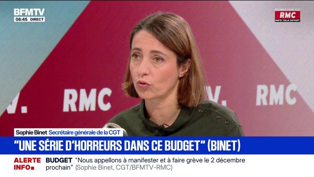 Réforme de l'assurance-chômage: Il faut que le gouvernement enterre cette réforme d'une violence inacceptable , affirme Sophie Binet