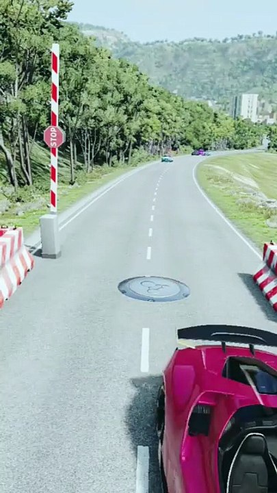 Realistic BeamNG Drive car crash physics. Watch in