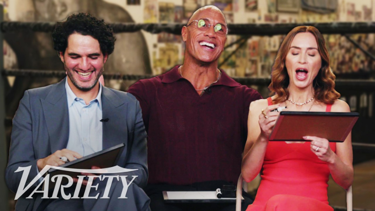 How Well Do Dwayne Johnson, Emily Blunt, and Benny Safdie Know Each Other?