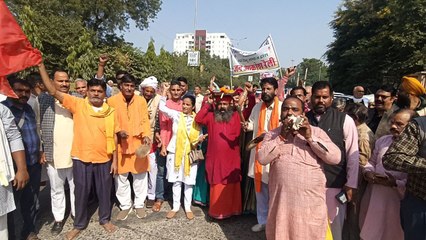 मंदिरों में बढ़ती चोरियों और भूमि विवादों के खिलाफ राजस्थान पुजारी महासंघ की जन आक्रोश रैली