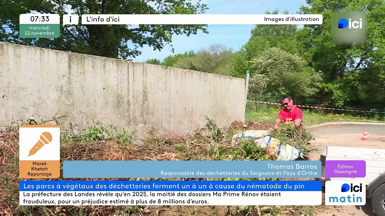12/11/2025 - ici matin par ici Gascogne en vidéo
