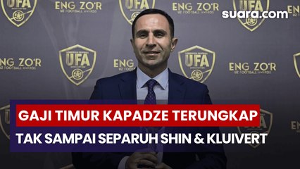 Gaji Timur Kapadze Ternyata Tak Sampai Separuh dari Kluivert dan Shin Tae-yong