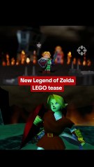 LEGO posted a new Zelda teaser that recreates a scene from Ocarina of Time for N64! #lego #zelda