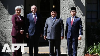 WATCH | Indonesia's Prabowo Receives Grand Welcome In Sydney During First Official Visit | APT