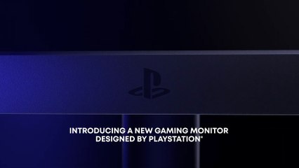 PlayStation Gaming Monitor with DualSense Charging Hook - Official Teaser Trailer | State of Play