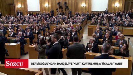 Dervişoğlu'ndan Bahçeli'ye 'kurt' Kurtulmuş'a 'Öcalan' yanıtı