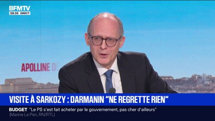 Ludovic Friat (Premier vice-président du Tribunal judiciaire de Paris): "Ce n'est pas Gérald Darmanin en tant que tel qui est interdit de rentrer en contact avec Nicolas Sarkozy, c'est le garde des Sceaux"