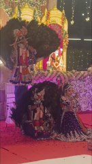 Radha Krishna pair with amazing look // राधा कृष्ण की जोड़ी बेहतरीन लुक के साथ